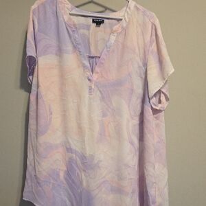 Torrid Women's Soft Pastel Blouse